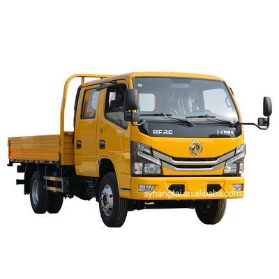 ピックアップのための 4x2 軽い貨物トラック 5 の座席ライト平面貨物トラック 115hp