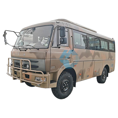 道バス6.7mボディ マニュアル トランスミッションを離れた道路車両4x4 6x6を離れたDongfeng