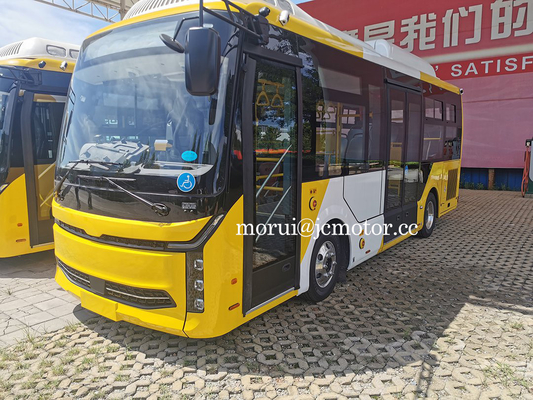 7.7m ZEV 電動公共バス 満載 200km 右方向運転 シーニックシャトルバス