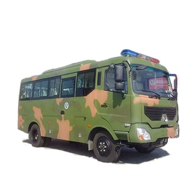 道の軍用車両4x4バス6mボディ17の座席を離れたディーゼル170HP力の習慣