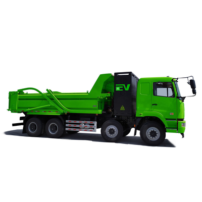 CAMC New Energy Electric Heavy Duty Dump Truck 8x4 12 Wheels Zero Emission 交換/充電バッテリー