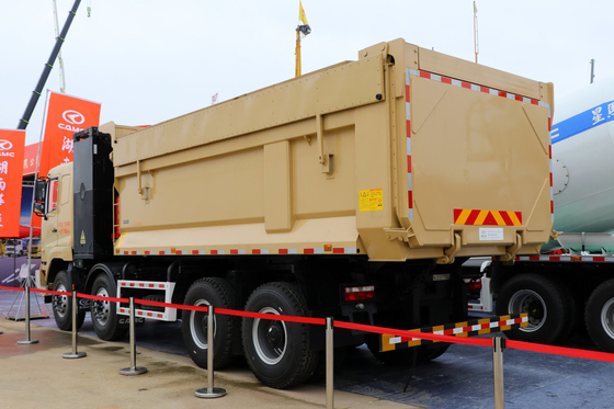 CAMC New Energy Electric Heavy Duty Dump Truck 8x4 12 Wheels Zero Emission 交換/充電バッテリー