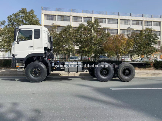 道のトラック25Tonのシャーシを離れたSKD 6の車輪ドライブ トラック330hpのディーゼル力6x6