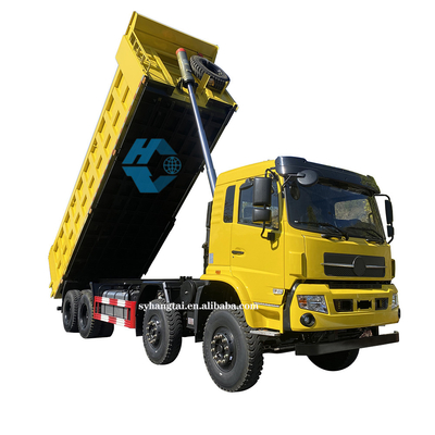 採鉱の重いダンプ トラックの記録の交通機関50のトンのダンプ トラック8x4 12の車輪のディーゼル機関