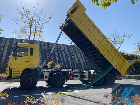 採鉱の重いダンプ トラックの記録の交通機関50のトンのダンプ トラック8x4 12の車輪のディーゼル機関