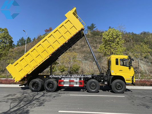 採鉱の重いダンプ トラックの記録の交通機関50のトンのダンプ トラック8x4 12の車輪のディーゼル機関