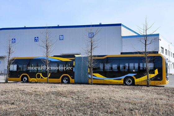 18m 関節式 BRT FCV 水素燃料電池 電動公共バス 155 乗客 350km マイル