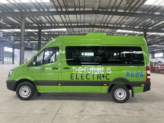 アンティグアとバーブダのカスタマイズされたRHD電気都市ミニバス スプリンターモデル 20席 300km走行距離