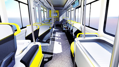 CRRCの電気都市は12m 500KMのマイレッジ30の座席任意構成をバスで運ぶ