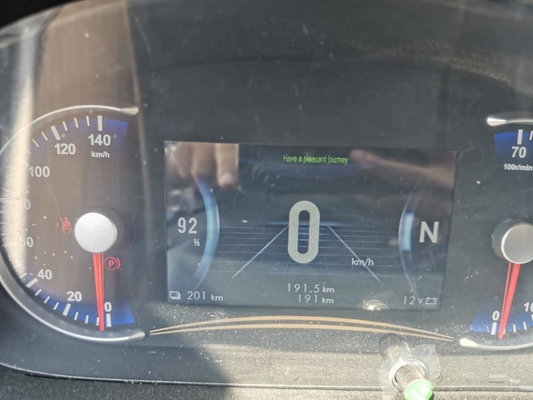 DONGFENG 新エネルギー電気配達用トラック 66.8kwh 範囲 250km ABS 油圧ブレーキ付き