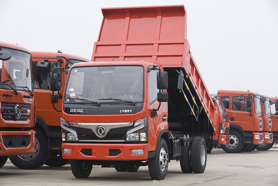 ユーロ4 DONGFENGのダンプカー トラックYUCHAIエンジンの左のステアリング3.7m