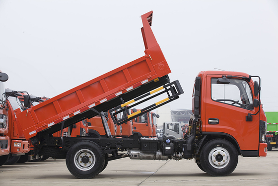 ユーロ4 DONGFENGのダンプカー トラックYUCHAIエンジンの左のステアリング3.7m