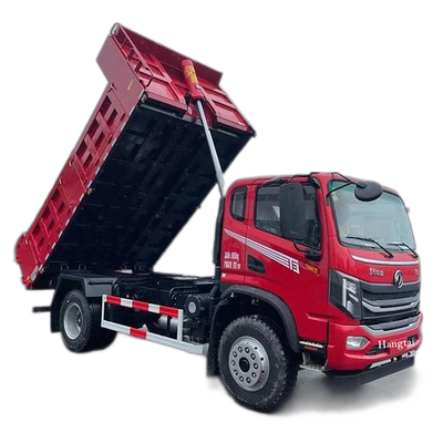 GVW 165HPのディーゼル機関のトラックのダンプカー4x2 18トンのダンプ トラックのホイールベース3550mm