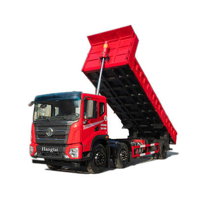 DONGFENG 6x2の重いダンプ トラック4.5 - 5.8Mの貨物箱16000kgの積載量