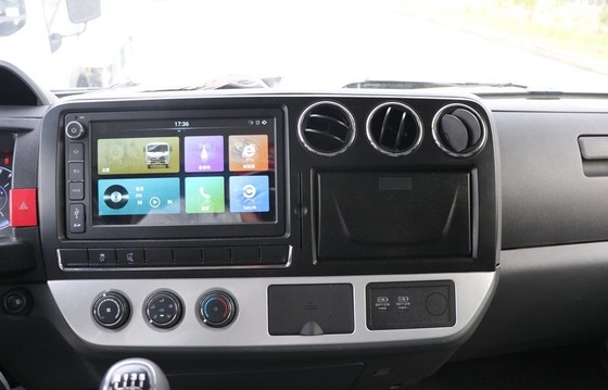 貨物専用コンテナのCumminsの軽いディーゼル トラックの豪華版4x2 DONGFENG