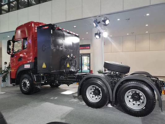 EVの電気トラクターのトラックのマイレッジ320KM電池容量282kwh
