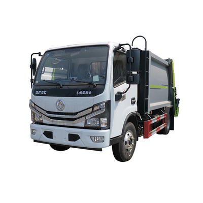4x2車輪の地方自治体のごみ収集車3300mmのホイールベースの屑の輸送のトラック