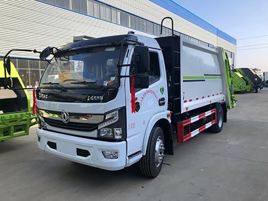 DongFengの単一のタクシーの地方自治体の公衆衛生のトラック165hpの左手4x2ドライブ
