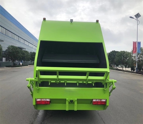中型の頑丈なミュニシパル・ウェイストのトラック4x2 10cbmのディーゼル屑大箱の貨物自動車
