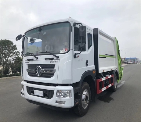 中型の頑丈なミュニシパル・ウェイストのトラック4x2 10cbmのディーゼル屑大箱の貨物自動車
