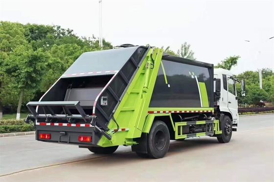 中型の屑コレクターのトラック210 HP 14 CBMの積載量7500KG