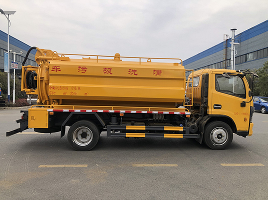 下水の吸引の地方自治体の公衆衛生のトラック165hp 10 CBMタンク ユーロ6の放出