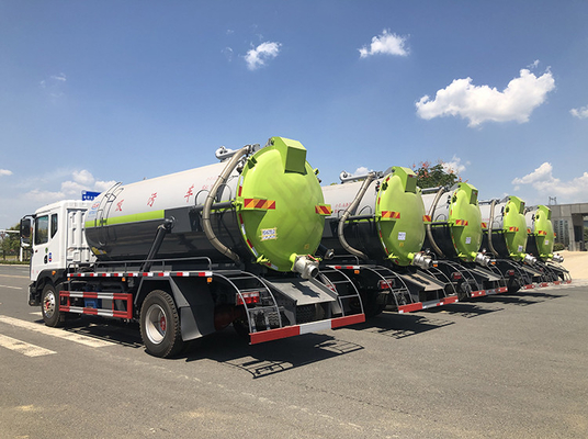 13.2のCBMの地方自治体の公衆衛生のトラック15 - 20T下水の吸引のタンク車