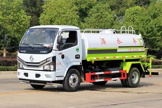 5立方メートルの道の水まきのトラック4x2 6Mの単一の列の負荷の容積