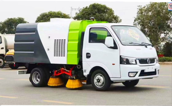 4x2車輪の地方自治体の公衆衛生のトラック ガソリン力113hpの小型道掃除人