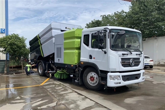 クリーニングの掃除人の地方自治体の公衆衛生のトラックのディーゼル機関4x2 8m 200 HP