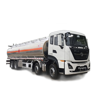 DONGFENGのディーゼル機関車の輸送は8x4 27 CBM 400 HP GVW 32000KGをトラックで運ぶ