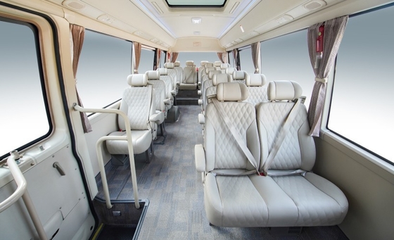 贅沢なコースターは革座席7m 150hpディーゼル機関LEDのヘッドライトをバスで運ぶ