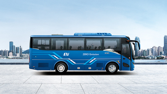4300mmのホイールベースのツーリストのコーチ バス純粋な電気39 Seater左のステアリング