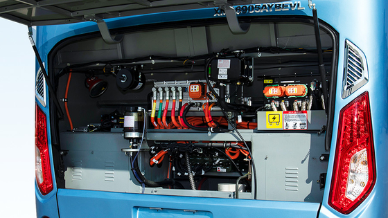 4300mmのホイールベースのツーリストのコーチ バス純粋な電気39 Seater左のステアリング