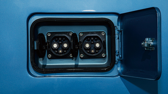 4300mmのホイールベースのツーリストのコーチ バス純粋な電気39 Seater左のステアリング