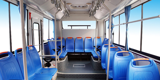 短い間隔の都市電気乗客バス23 Seater 6.7mのマイレッジ100 - 150KM
