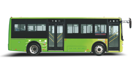8mの乗客都市電気公共バス15 - 29座席150 - 180kmマイレッジ