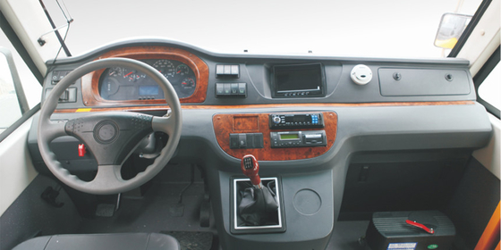 5m 10 - 19乗客学生のシャトル バスのディーゼル機関68hp 2900mmのホイールベース