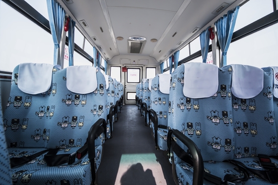 6.5mの80km/h学校の黄色のシャトル バス24 - 32座席115hpディーゼル力