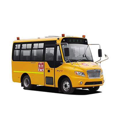 100hp 10 - 19 Seater学生のシャトル バス5.5mのディーゼル機関力80km/h