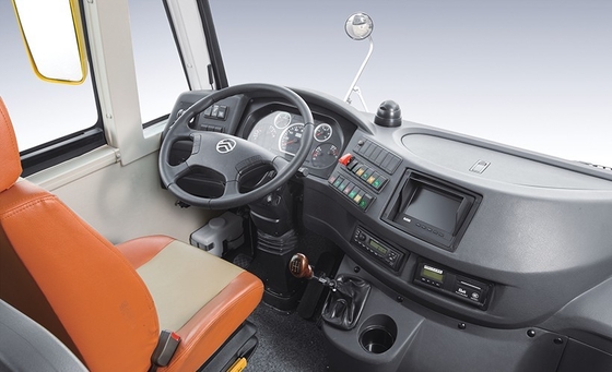 100hp 10 - 19 Seater学生のシャトル バス5.5mのディーゼル機関力80km/h
