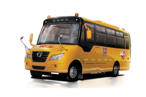 85kw ディーゼル シャトル バス 80km/H 黄色いバス輸送 24 - 32 席