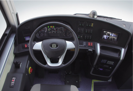 新しいエネルギー純粋な電気コーチは69km/h 15 - 32座席200 -の270KMマイレッジをバスで運ぶ